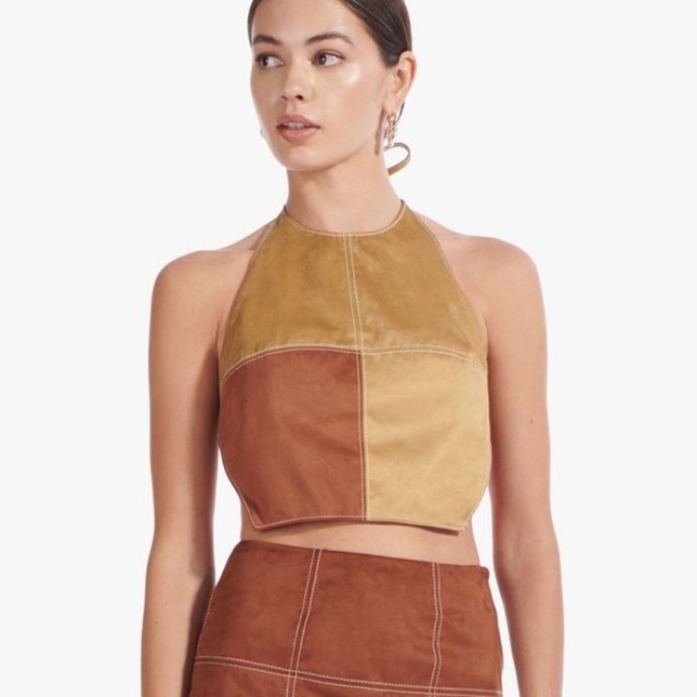 NEW Staud Georgie Top in Flagstone